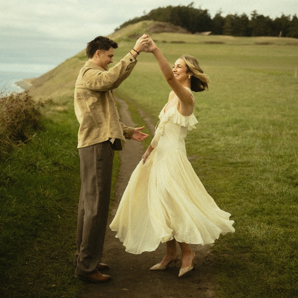 Anthropologie De La Vali Harmattan Basque-Waist Scarf Maxi Dress